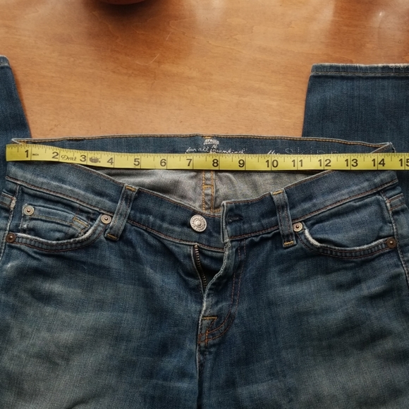 7 for all mankind the skinny jeans 26 - Picture 4 of 8